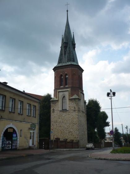Dzwonnica kosciola w Strzyzowie