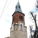 Wieża kościoła w Strzyżowie