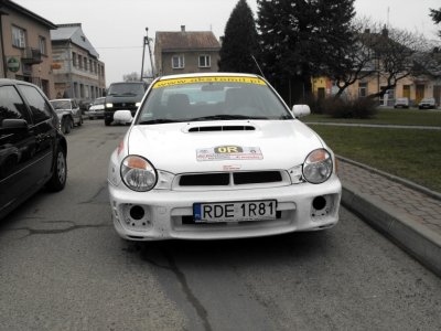 Po rajdzie Wielepole Skrzyńskie Sośnice Szufnarowa - Subaru 2