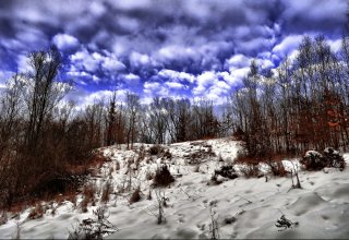 Moja okolica - zimą 