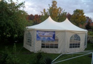 Firma Handlowa Plus Ofiara Małgorzata, wynajem namiotów plenerowych.