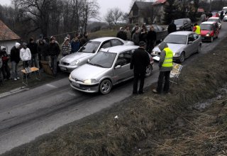 Rajd Wielopole Skrzyńskie Sosnice Szufnarowa Peugot