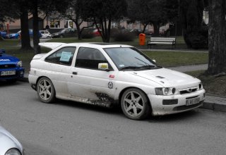 Po rajdzie Wielepole Skrzyńskie Sośnice Szufnarowa - subaru kombi