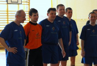 Samorządowy Turniej Halowej Piłki Nożnej Rozdanie nagród 