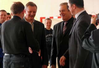 Samorządowy Turniej Halowej Piłki Nożnej Rozdanie nagród 