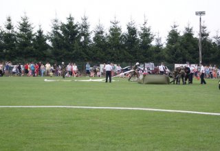 Zdjęcia z zawodów strażackich w Wiśniowej