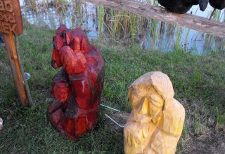 I Międzynarodowego Plener w Drewnie - Gogołowskie drzewoludy 2009