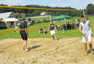 Otwarty Gminny Turniej Piłki Siatkowej Plażowej. Siatkówka plażowa na wysokim powiomie.