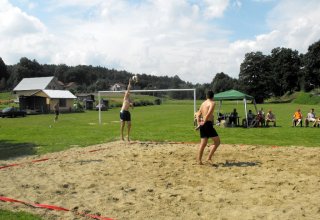 Otwarty Gminny Turniej Piłki Siatkowej Plażowej. Siatkówka plażowa na wysokim powiomie.