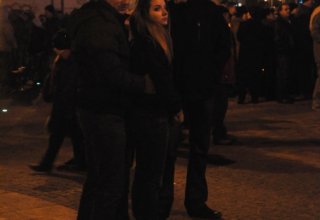 Zdjęcia z Sylwestra na rynku w Strzyżowie