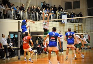 Fotorelacja z meczu piłki siatkowej Wisłka Strzyżów z drużyną z Sanoka. Fot. Tomasz Ciombor