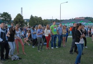 Przejazd wyścigu Tour de Pologne