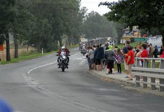 Przejazd wyścigu Tour de Pologne