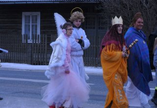 Zdjęcia z Orszaku Trzech Króli w Wiśniowej