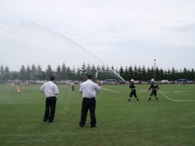 Zdjęcia z zawodów strażackich w Wiśniowej