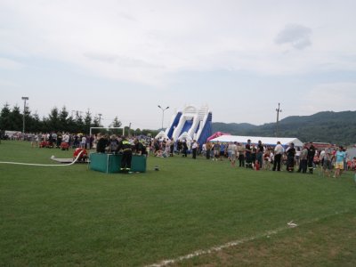 Zdjęcia z zawodów strażackich w Wiśniowej