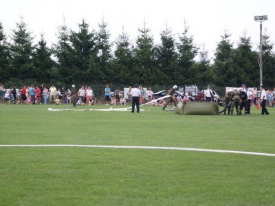 Zdjęcia z zawodów strażackich w Wiśniowej