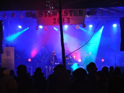 Zdjęcia z Sylwestra na rynku w Strzyżowie