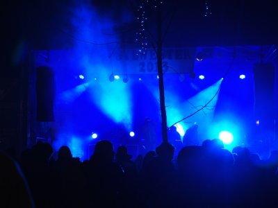 Zdjęcia z Sylwestra na rynku w Strzyżowie