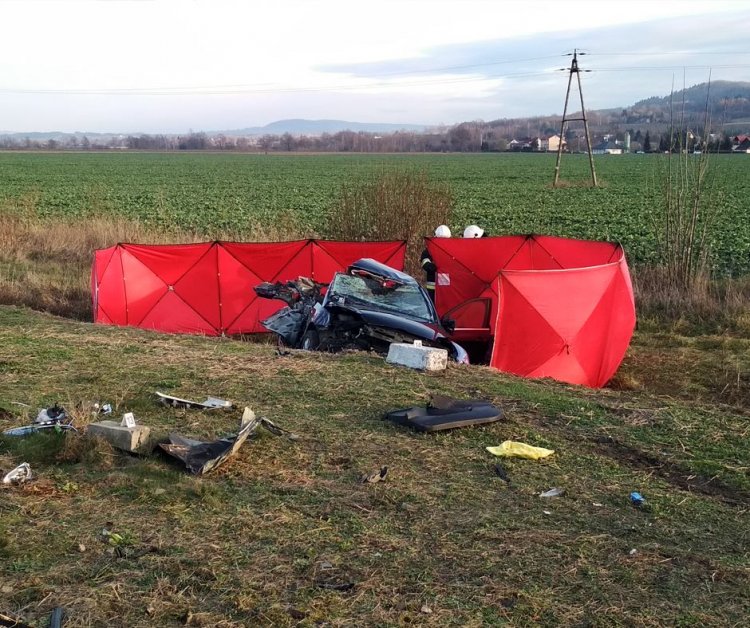 Tragedia w Wiśniowej. Dwie osoby nie żyją!