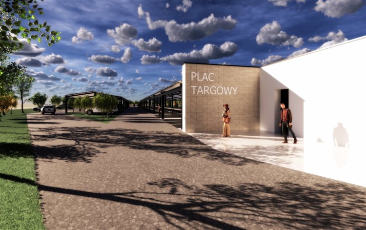 Nowy Plac Targowy w Strzyżowie