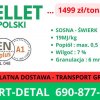 PELLET POLSKI - POLSKI PRODUCENT 1499zl paleta - transport gratis !