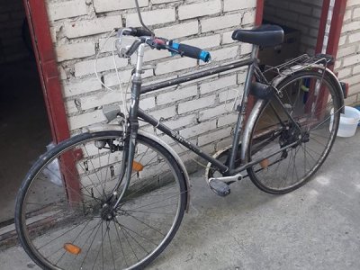 Rower holenderski duże koła