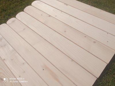 Sztachety świerkowe, zaokrąglane, różne długości MOŻLIWY TRANSPORT