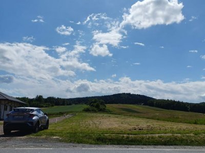 Widokowa działka budowlana - 20 arów, Lutcza.