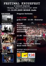 Festiwal KRUSHFEST (Muzyka, Sport & Rock'n'roll) - 11-12 wrześnień 2009r.