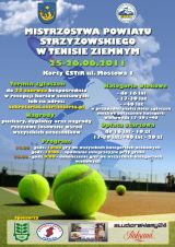 Mistrzostwa Powiatu Strzyżowskiego w Tenisie Ziemnym