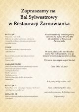 Sylwester 2012 w Restauracji Żarnowianka