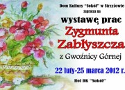 Wystawa prac Zygmunta Zabłyszcza