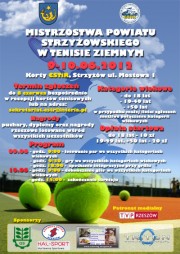 Mistrzostwa Powiatu Strzyżowskiego w Tenisie Ziemnym
