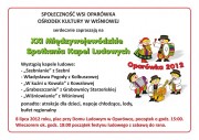 XXI Międzywojewódzkie Spotkanie Kapel Ludowych w Oparówce