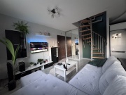 Nowoczesne mieszkanie w stylu Boho - Infiore Park Przemyśl , 47 m2 , Duży Taras, Dwupoziomowe