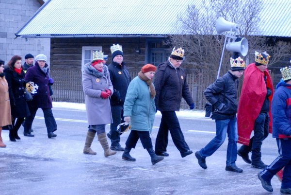 Zdjęcia z Orszaku Trzech Króli w Wiśniowej