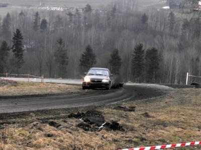 Rajd Wielopole Skrzyńskie Sosnice Szufnarowa Szuter