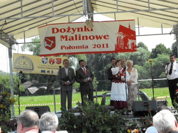 Dożynki Malinowe Połomia 2011