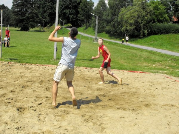 Otwarty Gminny Turniej Piłki Siatkowej Plażowej. Siatkówka plażowa na wysokim powiomie.