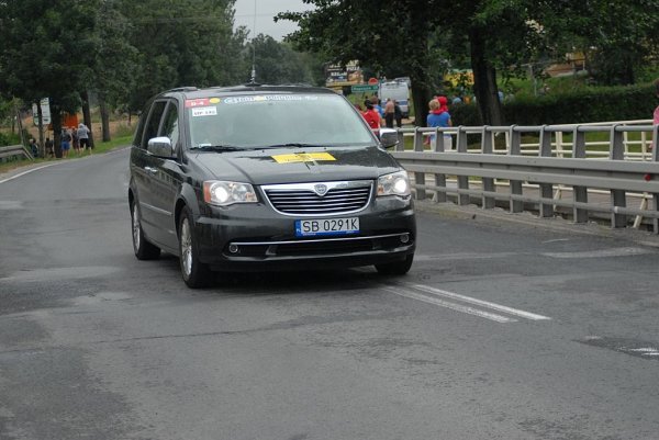 Przejazd wyścigu Tour de Pologne