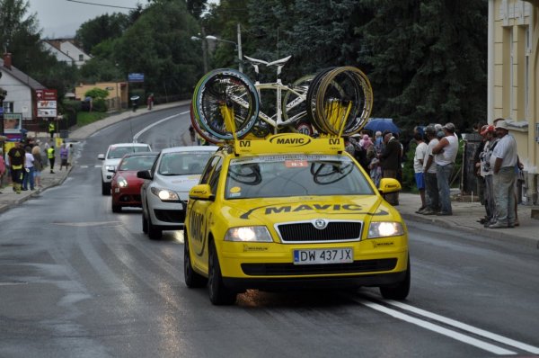 Tour de Pologne przez Strzyżow - fot. Tomasz Ciombor