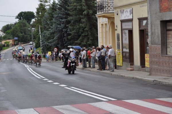 Tour de Pologne przez Strzyżow - fot. Tomasz Ciombor