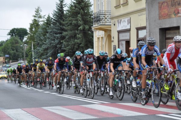 Tour de Pologne przez Strzyżow - fot. Tomasz Ciombor