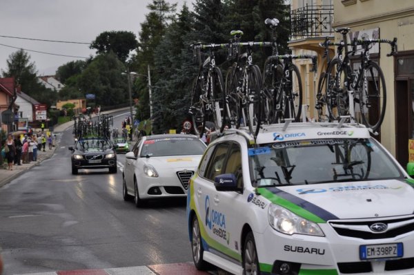 Tour de Pologne przez Strzyżow - fot. Tomasz Ciombor