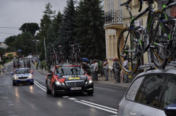 Tour de Pologne przez Strzyżow - fot. Tomasz Ciombor