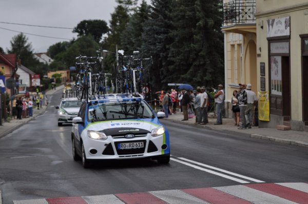 Tour de Pologne przez Strzyżow - fot. Tomasz Ciombor