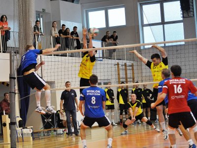 Zdjęcia z meczu siatkówki - fot. Tomasz Ciombor