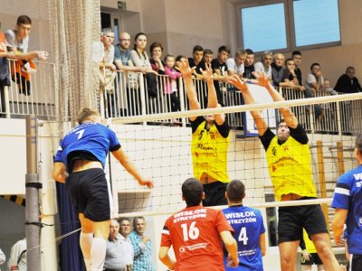Zdjęcia z meczu siatkówki - fot. Tomasz Ciombor