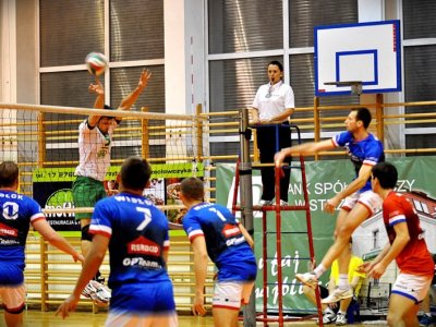 Fotorelacja z meczu piłki siatkowej Wisłka Strzyżów z drużyną z Sanoka. Fot. Tomasz Ciombor